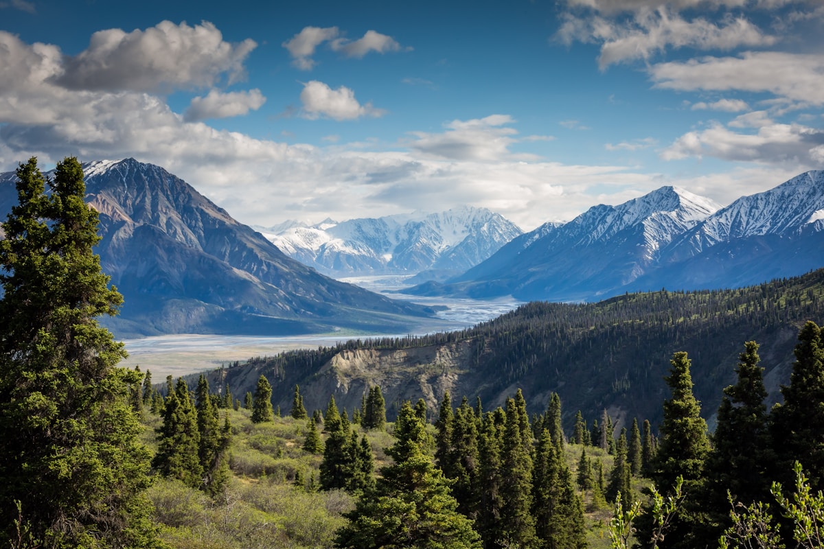 Alaskan mountain landscape
